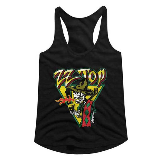 ZZ Top Juniors Racerback Tank